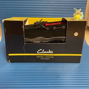 Clarks slipper Mocs size 12 men’s